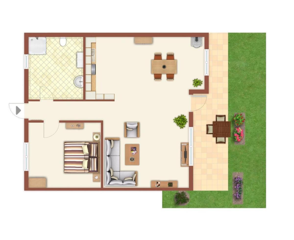 Buhne 26, Strandnah Ferienhaus